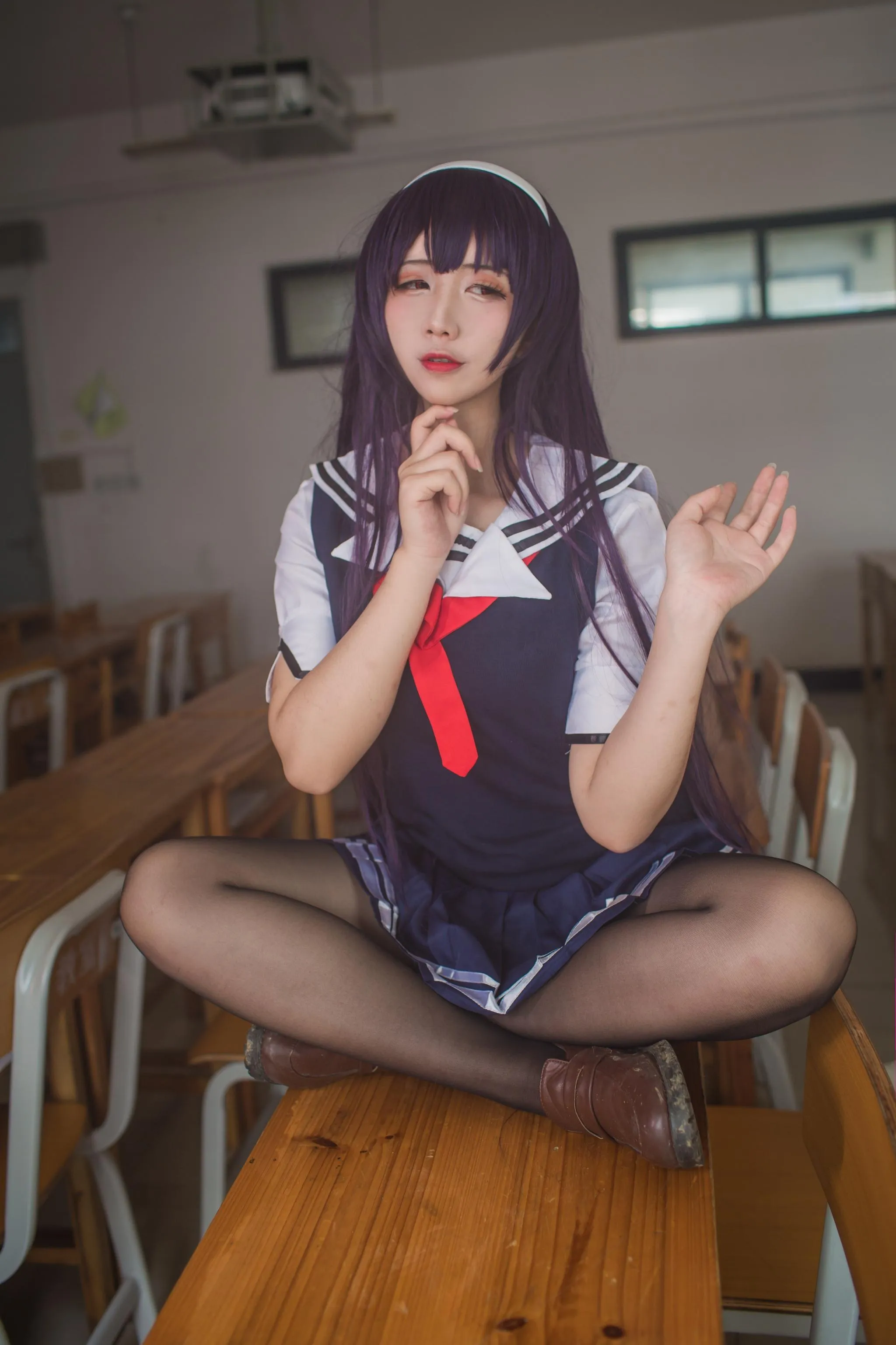 NO.44 九曲Jean-霞之丘诗羽夏季校服 [40P]插图